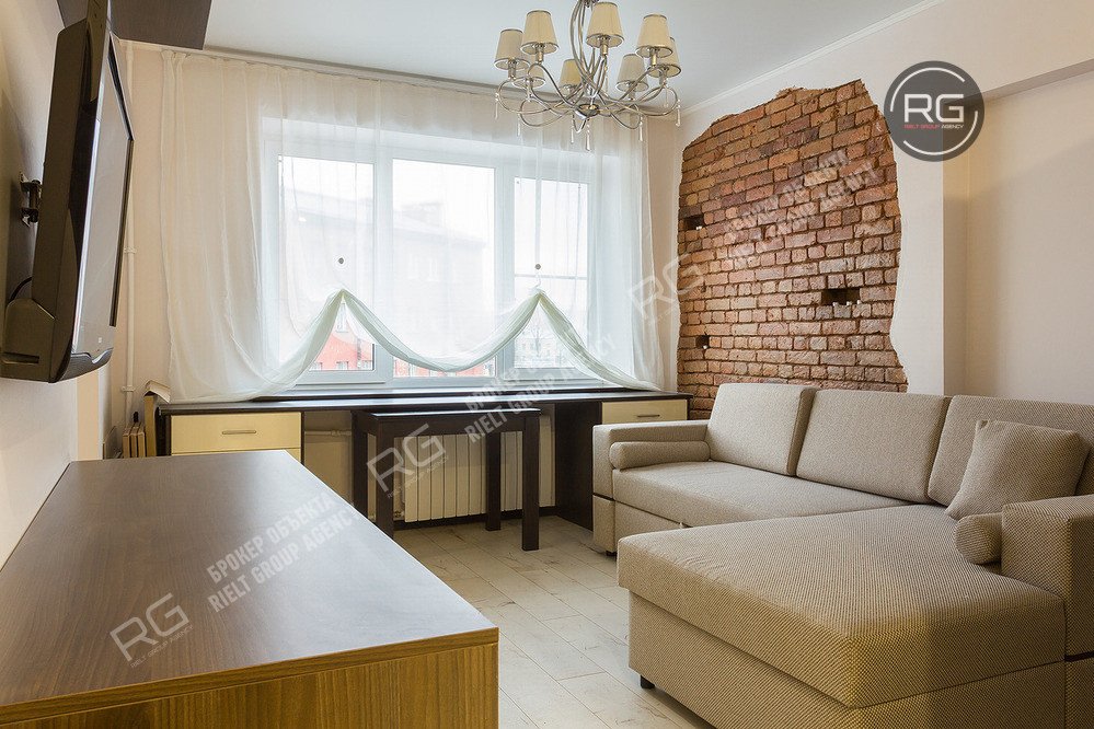  1-к квартира, 46 кв.м.  