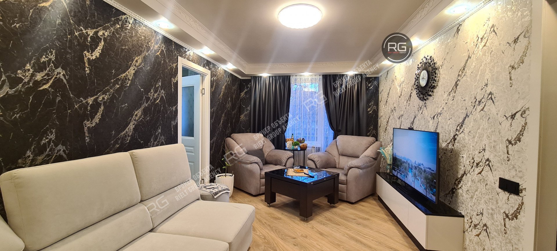  2-к квартира, 44.8 кв.м.  