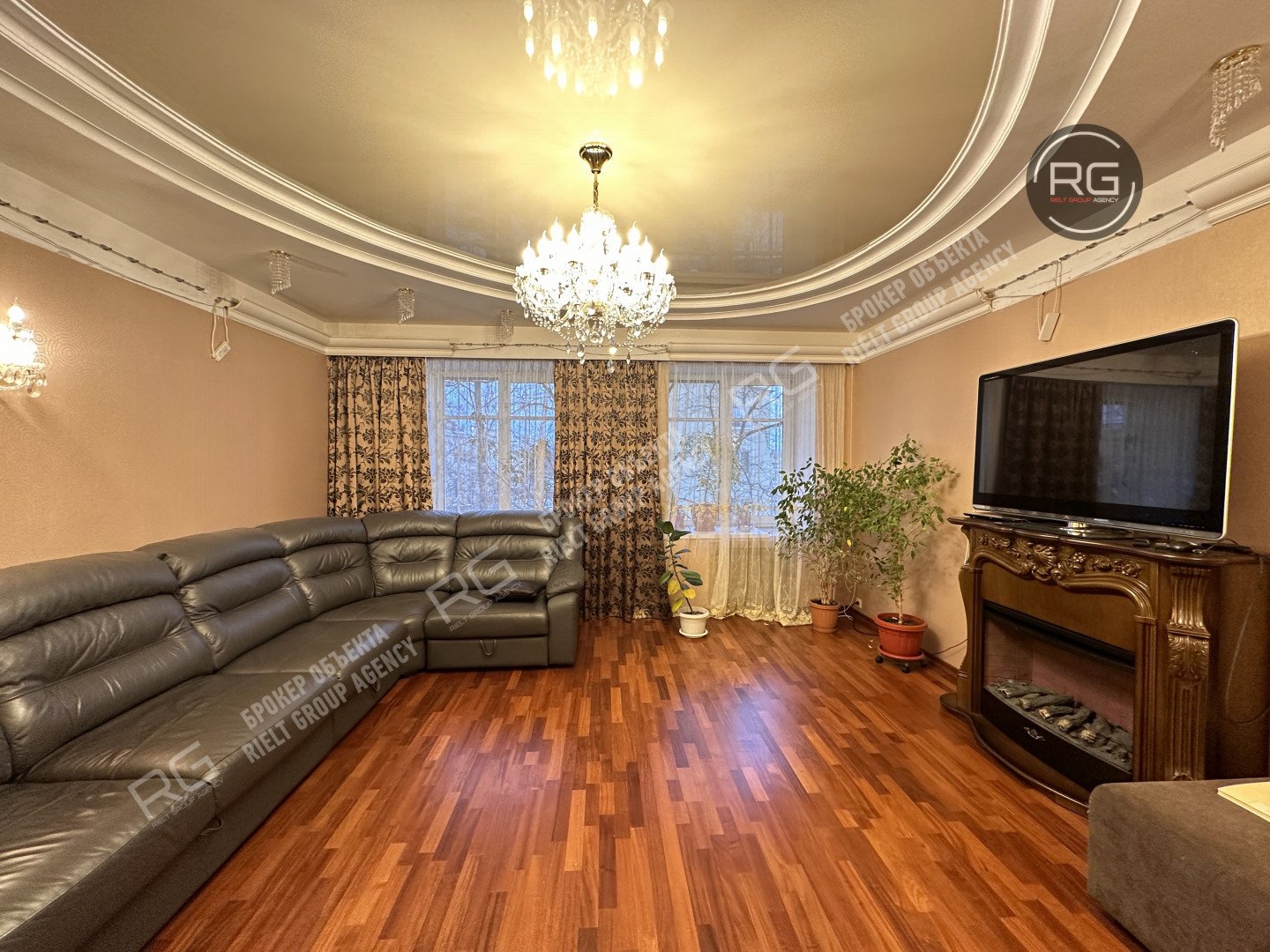  3-к квартира, 101 кв.м.  