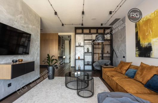 Дизайнерская квартира, 103 м², Санкт-Петербург, Василеостровский район, Наличная ул., д.26, к.6