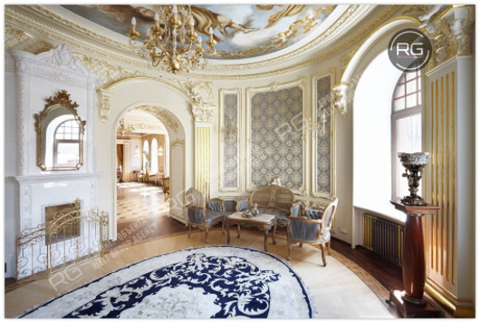 Дизайнерские апартаменты, 540 м², Санкт-Петербург, Петроградский район, Большая Пушкарская ул., д.1/8