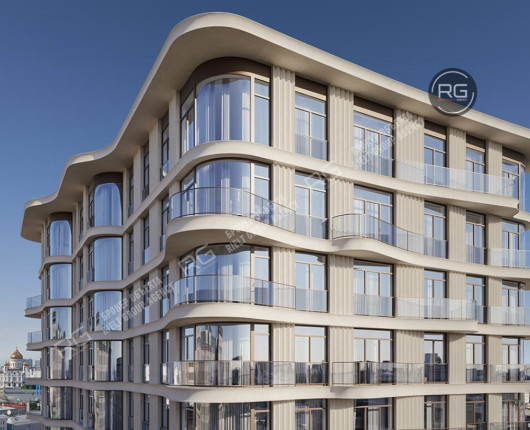 Дом класса DELUXE у Третьяковки, 65 м², Москва, Замоскворечье район, Потаповский пер., д.3