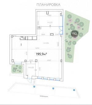 Миниатюра 4, Объект недвижимости #108693343, 195 м², Москва, Хамовники район, Еропкинский пер., д.16, строение С6