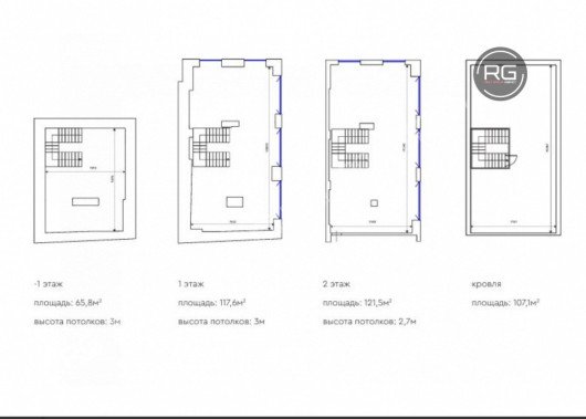 Объект недвижимости #108721615, 423 м², Москва, Замоскворечье район, Пятницкая ул., д.14, строение С6