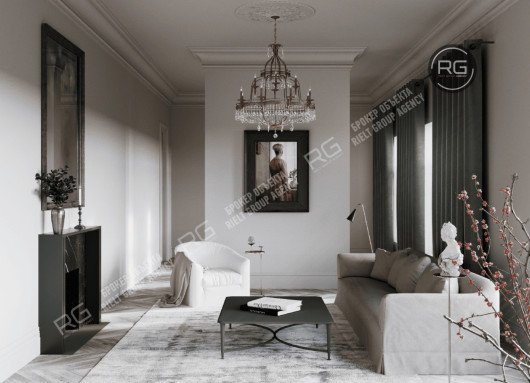 Квартира класса De Luxe у Кремля, 87 м², Москва, Тверской район, Дмитровка М. ул., д.3