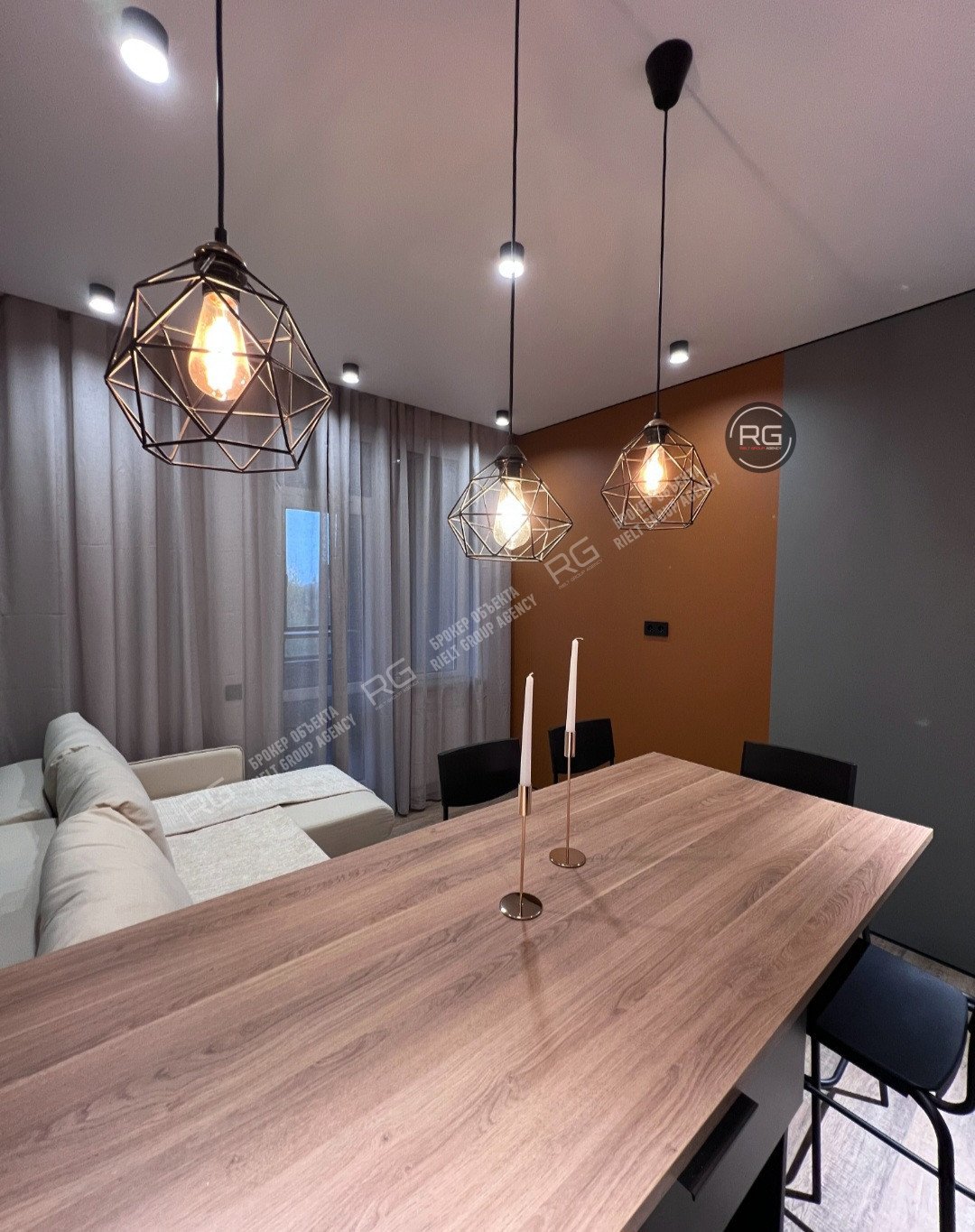  Квартира с дизайнерским ремонтом 