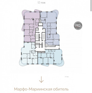 Миниатюра 6, Квартира с камином 1км от Кремля, 162 м², Москва, Замоскворечье район, Потаповский пер., д.2