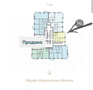 Миниатюра 2, Лучший ЖК Замоскворечья, 72 м², Москва, Замоскворечье район, Потаповский пер., д.2