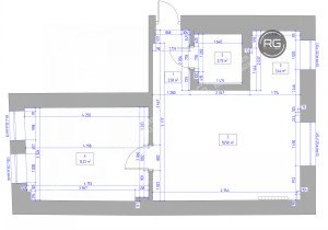 Миниатюра 31, новая квартира у метро Смоленская, 45 м², Москва, Арбат район, Панфиловский пер., д.3