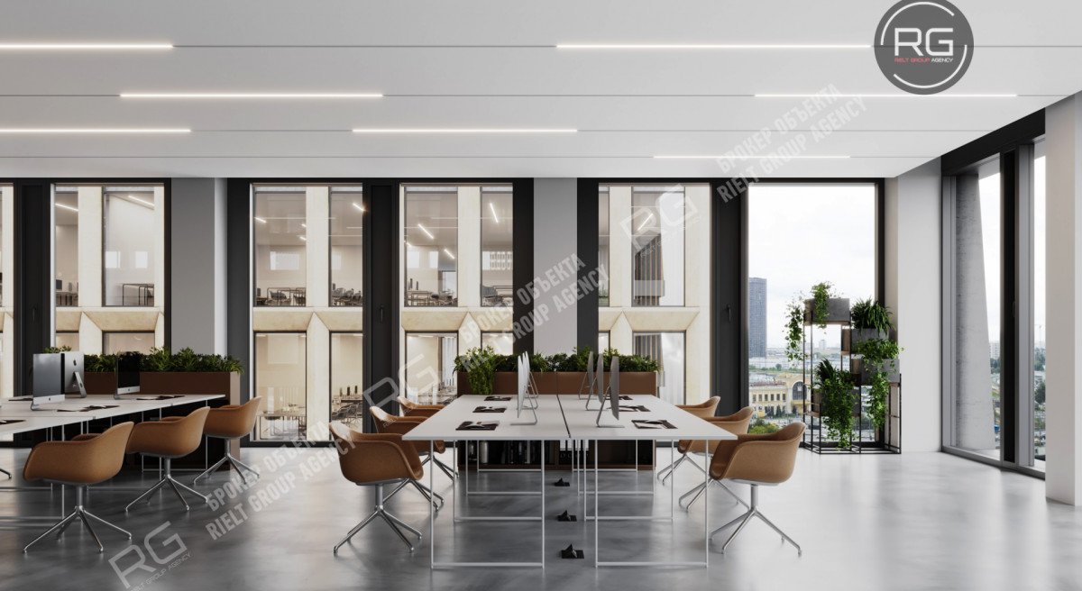 Фото 1, Панорамный этаж в клубном БЦ, 1 102 м², Москва, Савёловский район, Тверская Застава пл.