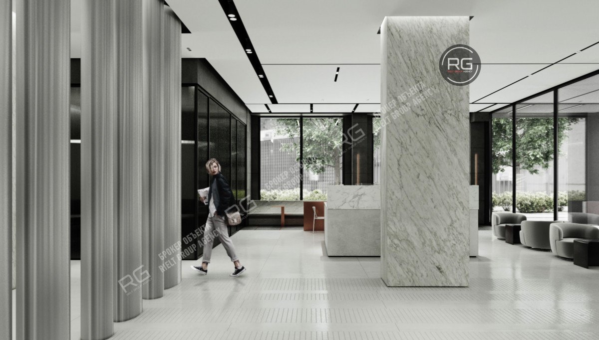 Миниатюра 6, Панорамный этаж в клубном БЦ, 1 102 м², Москва, Савёловский район, Тверская Застава пл.