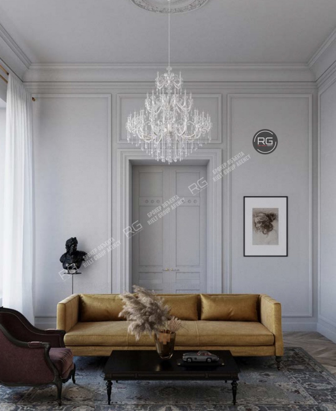 Фото 1, Пентхаус с террасой у Кремля, 241 м², Москва, Тверской район, Дмитровка М. ул., д.5