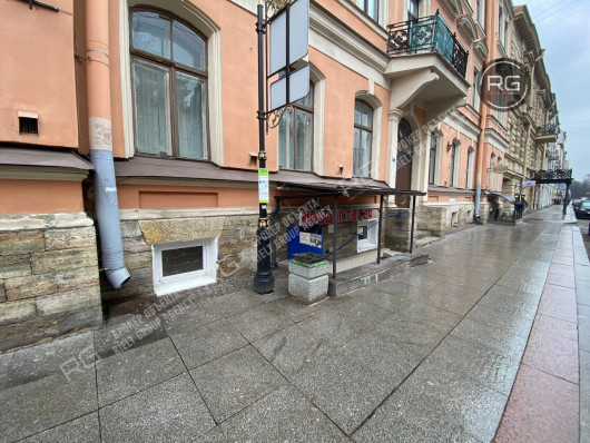 Помещение с арендатором 168м2, 168 м², Санкт-Петербург, Центральный район, Фурштатская ул., д.48