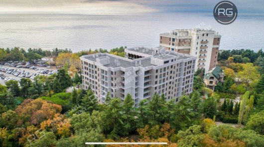 Студия в ЖК SkyPlaza в центре Ялты, 28 м², Крым Республика, Ялта г., Дражинского ул., д.48, к.б