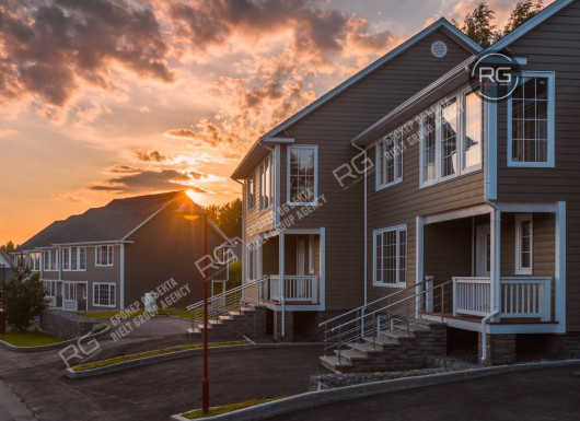 Таунхаус в американском стиле, 196 м², Ленинградская область, Всеволожский район, Кирполье д., Северный проезд., д.6