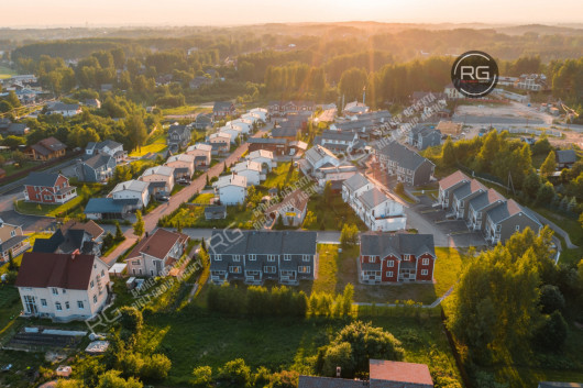 Таунхаус в американском стиле, 196 м², Ленинградская область, Всеволожский район, Кирполье д., Северный проезд., д.6