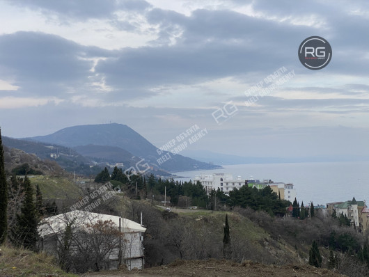 Участок 200м от моря, 10 соток, Крым Республика, Алушта г., Утес п., Гагариной ул., д.22