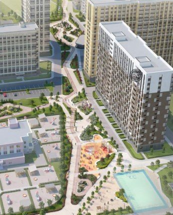 Видовая 2Е с отделкой!, 37,83 м², Санкт-Петербург, Невский район, Октябрьская наб., д.38