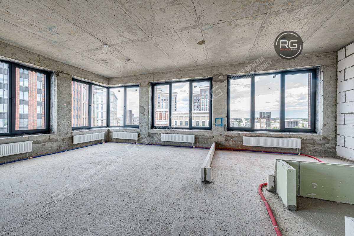 Миниатюра 19, Видовая 2х ком. кв. Бизнес Класса, 61,6 м², Москва, Алексеевский район, Новоалексеевская ул., д.16, к.4