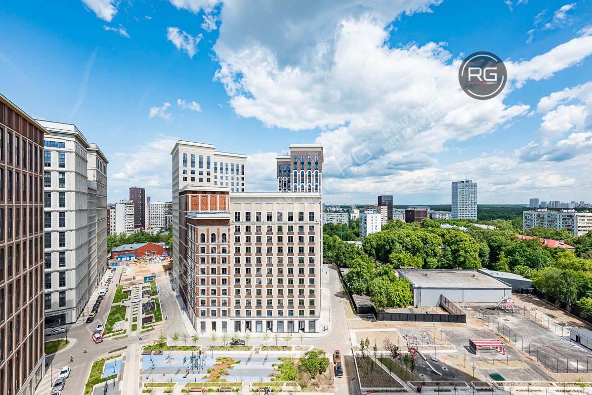 Миниатюра 20, Видовая 2х ком. кв. Бизнес Класса, 61,6 м², Москва, Алексеевский район, Новоалексеевская ул., д.16, к.4