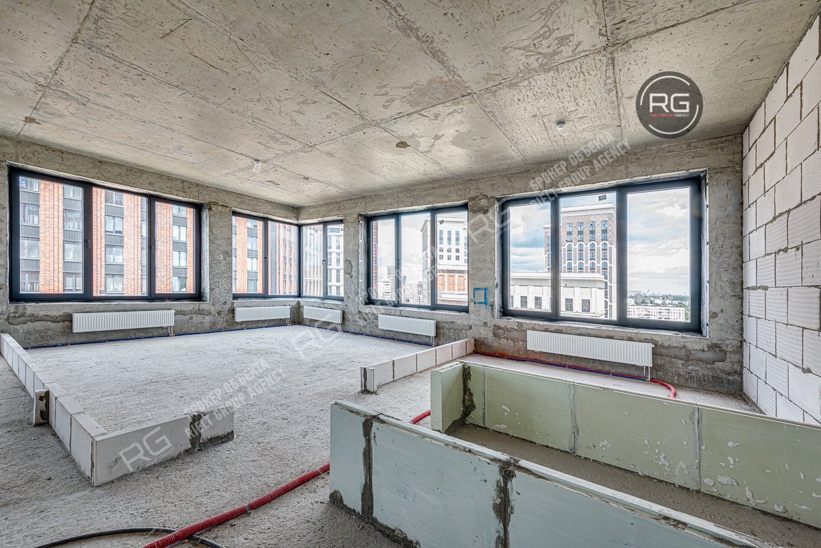 Миниатюра 22, Видовая 2х ком. кв. Бизнес Класса, 61,6 м², Москва, Алексеевский район, Новоалексеевская ул., д.16, к.4