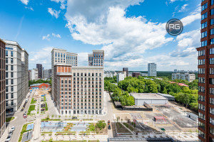Миниатюра 38, Видовая 2х ком. кв. Бизнес Класса, 61,6 м², Москва, Алексеевский район, Новоалексеевская ул., д.16, к.4