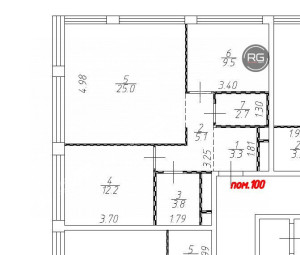 Миниатюра 43, Видовая 2х ком. кв. Бизнес Класса, 61,6 м², Москва, Алексеевский район, Новоалексеевская ул., д.16, к.4