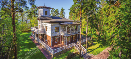 Вилла, которая имеет свою историю, 800 м², Санкт-Петербург, Курортный район, Зеленогорск г., Курортный, 2-я Пляжевая ул., д.1, литер Л