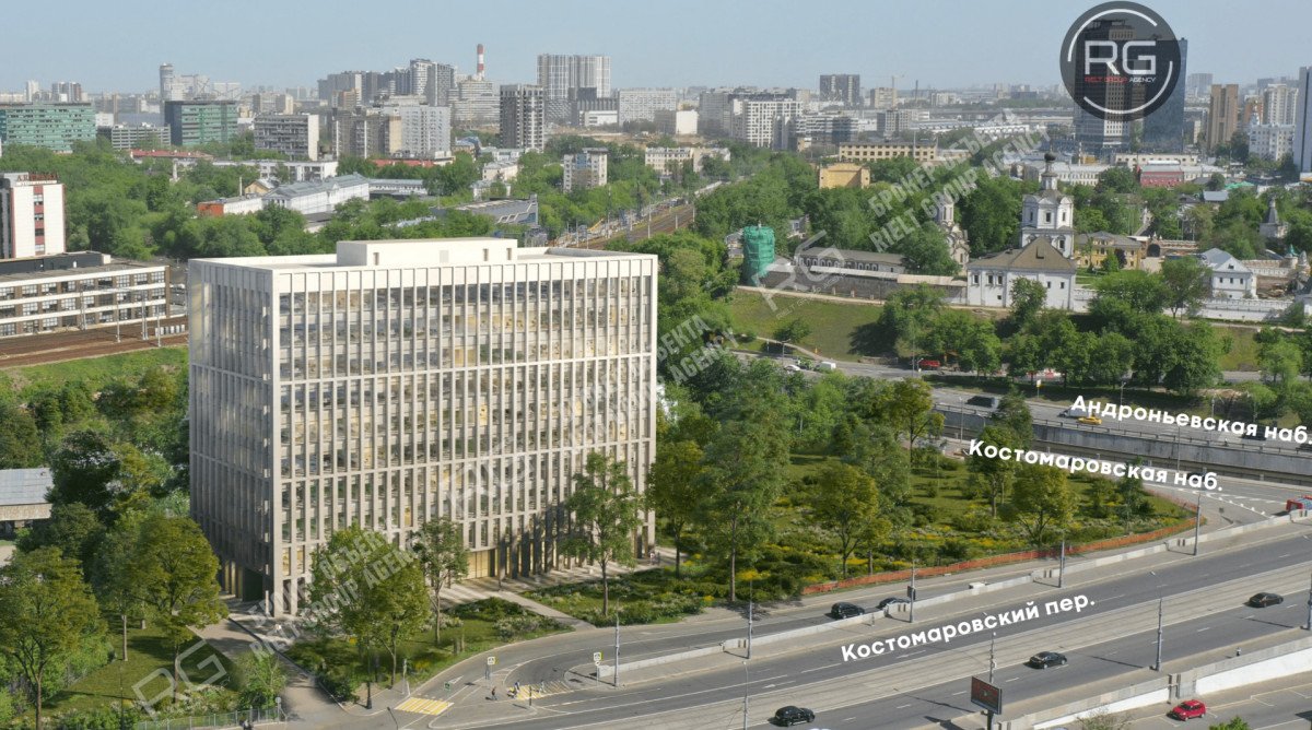 Фото 1, Здание в ЦАО 15 600м2, 15 600 м², Москва, Басманный район, Костомаровский пер.